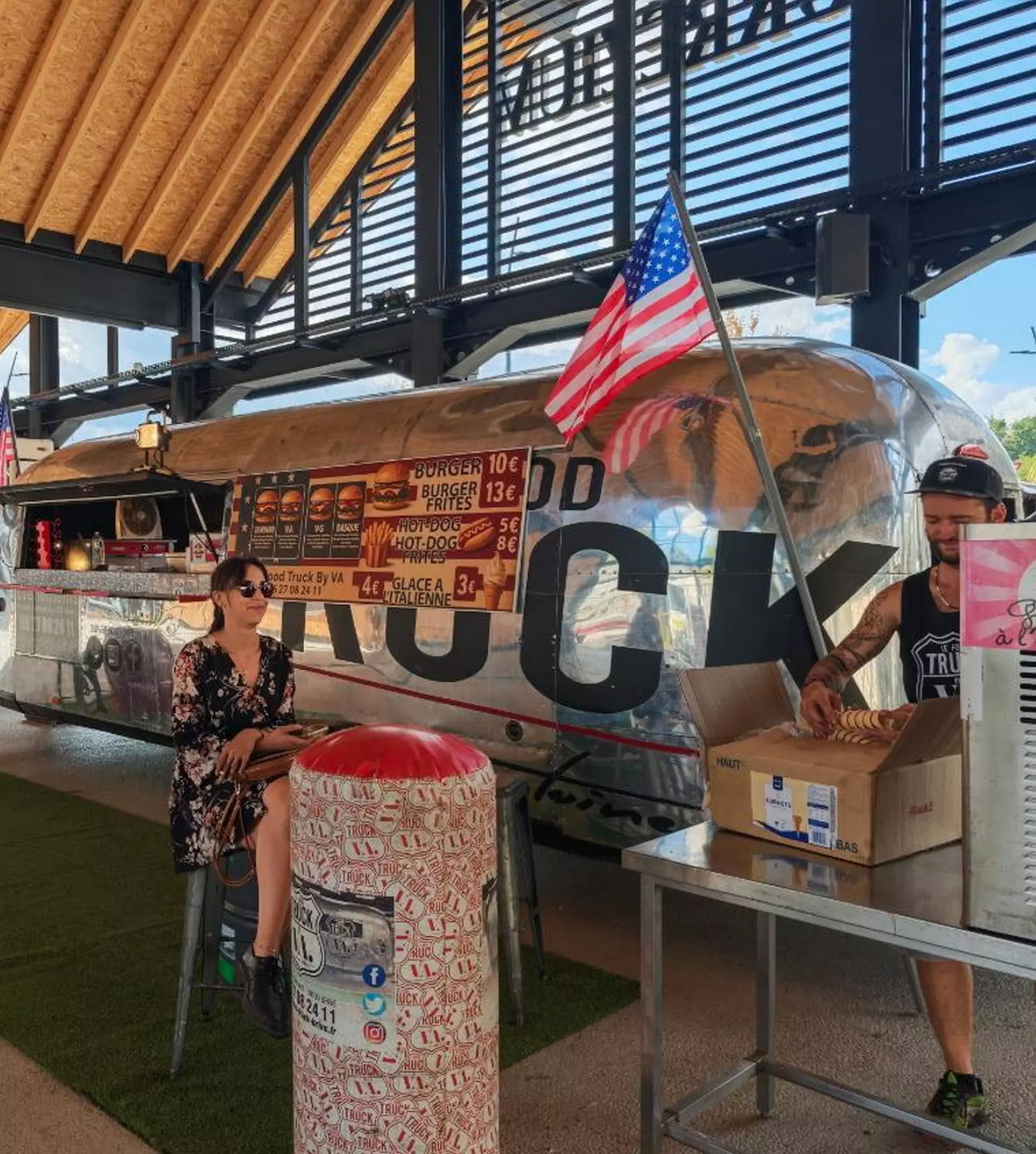 Food truck pour événements professionnels en Corrèze