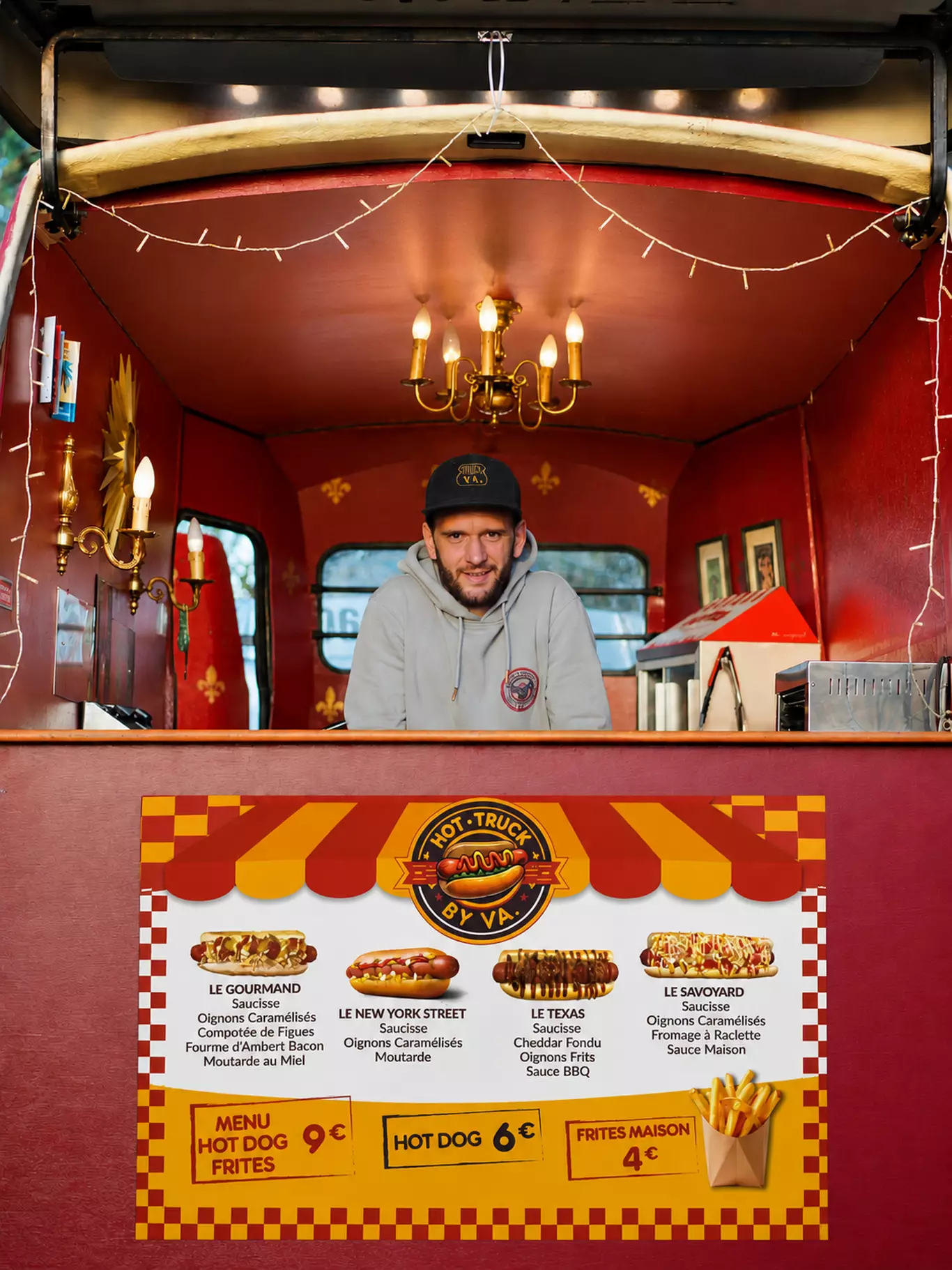 Food truck spécialités américaines en Corrèze